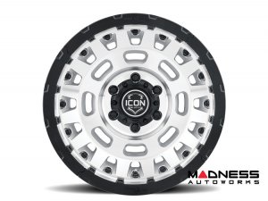 Custom Wheel - Hammer Pro - Machined Silver - 17 X 8.5 / 6 x 135 / 6mm / 5" - Icon 